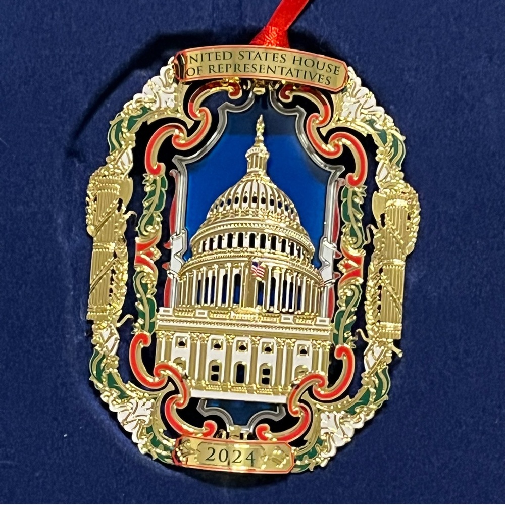 United States US House Of Representatives 2024 Christmas Ornament
